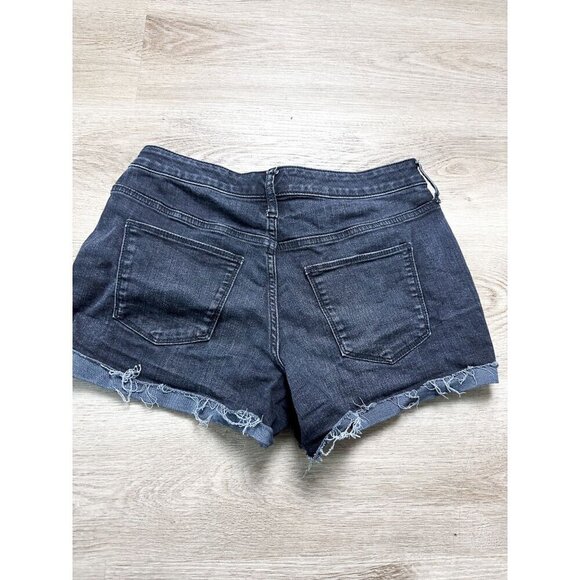 Universal Thread High Rise Black Denim Shorts Womens 6 Jean 3in inseam - Picture 3 of 11